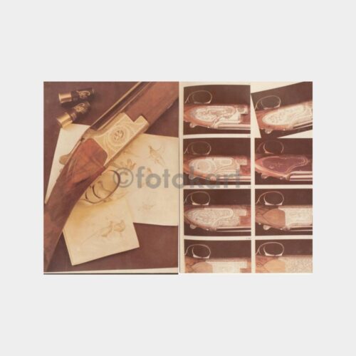 Av ve Avcılık - Tüfek Konulu 2 Adet Fotoğraf