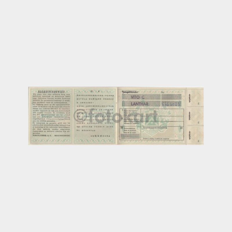 1960 Yabancı Garanti Belgesi - Görsel 2