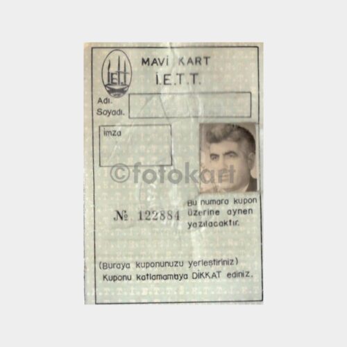 İETT Mavi Kart Ulaşım Konulu Belge