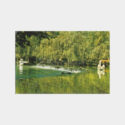 1975 Eskişehir Yediler Parkı Konulu Kartpostal