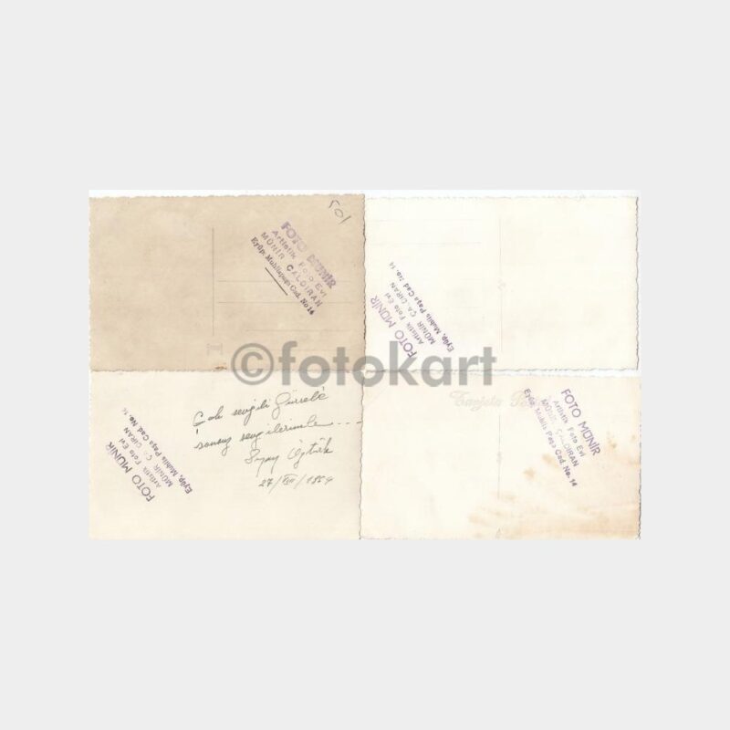 1954 Eyüp Foto Münir - Öğretmenler Konulu Fotoğraf - Görsel 2