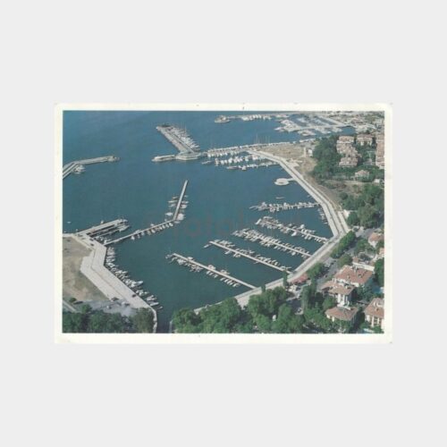 1984 Fenerbahçe Kalamış Yat Limanı Görünüş Kartpostal