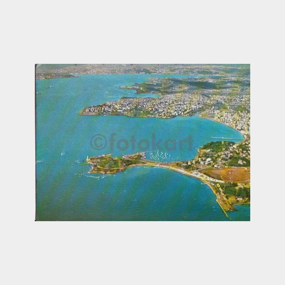 1970 Fenerbahçe Havadan Görünüş Kartpostal