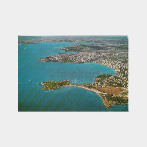 1967 Fenerbahçe Havadan Görünüş Kartpostal