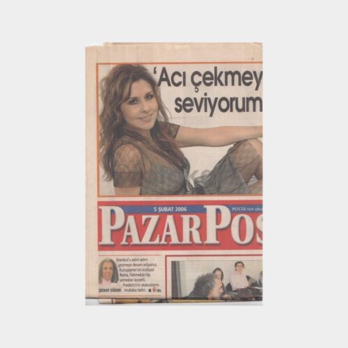 2006 Nilüfer Pop Müzik Sanatçı Gazetesi (Tam Sayfa)