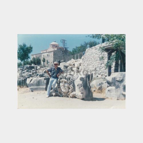 1980 Didim Medusa Heykeli Konulu Fotoğraf
