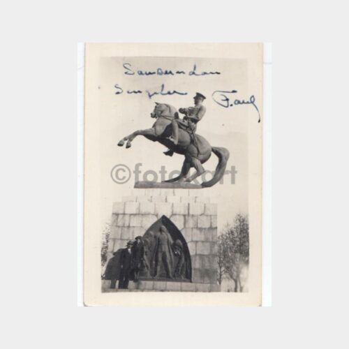 1940 Samsun Ata Heykeli Tebrik Konulu Fotoğraf