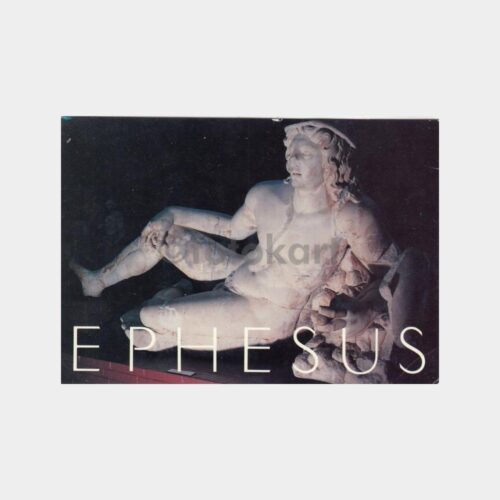 Antik Efes Heykel -Winnie Denker Baskılı- Kartpostal