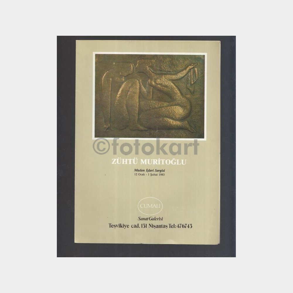 1983 Zühtü Müritoğlu Heykel Sergisi Broşür