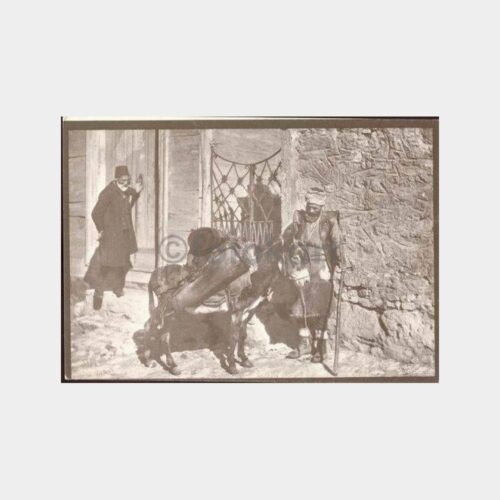 İstanbul Su Taşıyıcı Sakalar Reprodüksiyon Kartpostal