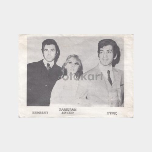 1992 Berkant Atınç Kamuran Akkor Davetiyesi