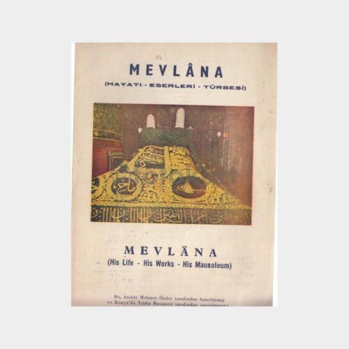 1950 Konya Mevlana Broşürü