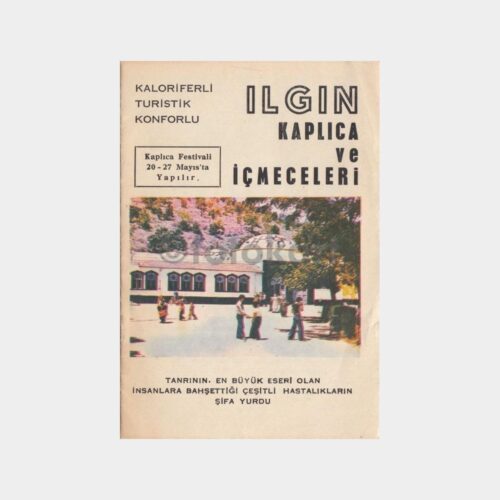 1968 Konya Ilgın Kaplıca Broşürü