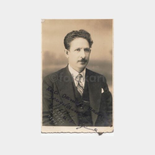 1940 Foto Behçet Konya - Bey Konulu Fotoğraf