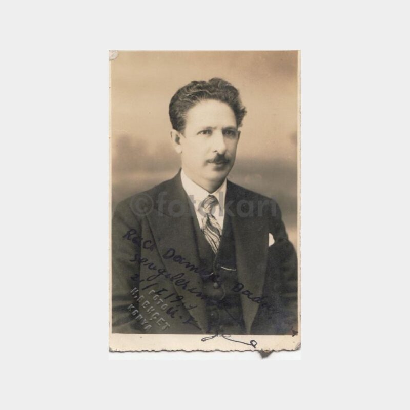 1940 Foto Behçet Konya - Bey Konulu Fotoğraf