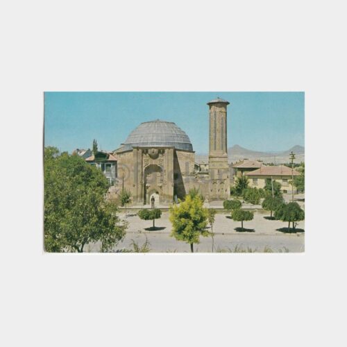 1965 Konya İnce Minare Görünüş Kartpostal