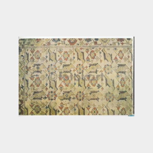 1980 Konya Mevlana Kuşlu Halısı Konulu Kartpostal