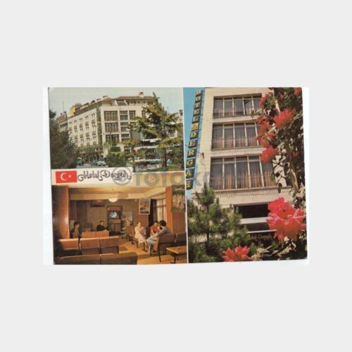 1978 Konya Dergah Oteli Konulu Kartpostal