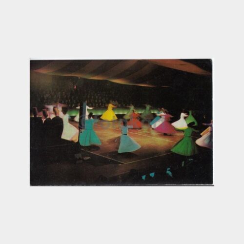 1978 Konya Mevlana Semazenler Kartpostal
