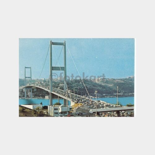 1974 İstanbul Boğaziçi Köprüsü Kartpostal