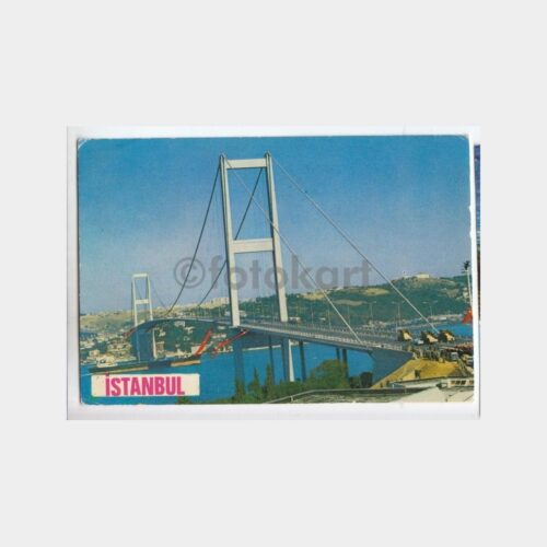 1973 Boğaziçi Köprüsü Konulu Kartpostal