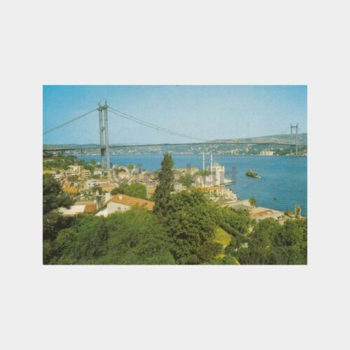 1973 Boğaziçi Köprüsü Görünüş Kartpostal
