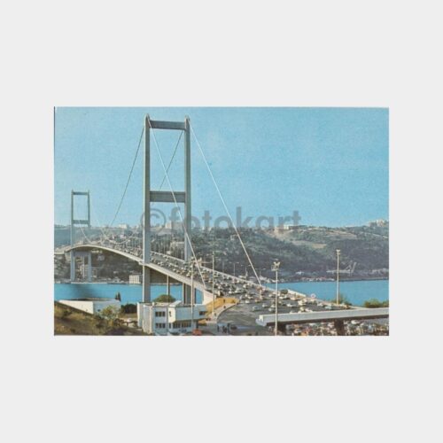 1975 Boğaziçi Köprüsü Görünüş Kartpostal