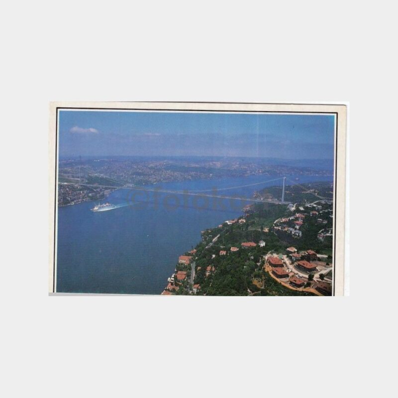 2000 Boğaziçi Fatih Köprüsü Görünüş Kartpostal