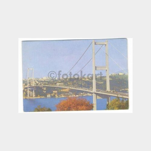 Boğaziçi Köprüsü Konulu Tebrik Kartı