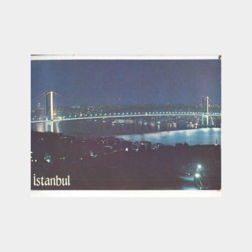Boğaziçi Köprüsü Gece Görünüş Kartpostal