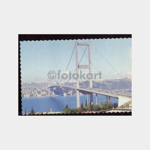 İstanbul Boğaziçi Köprüsü Görünüş Kartpostal