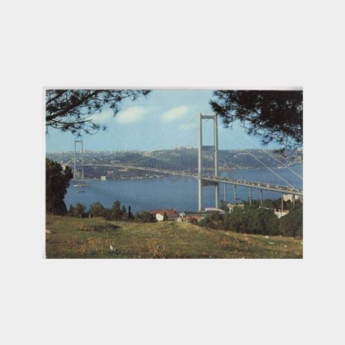 İstanbul Boğaziçi Köprüsü Görünüş Kartpostal