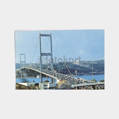 İstanbul Boğaziçi Köprüsü Görünüş Kartpostal