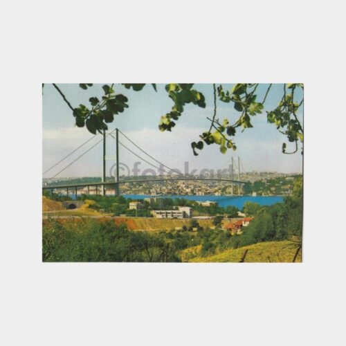 1974 Boğaziçi Köprüsü Açılışı Görünüş Kartpostal