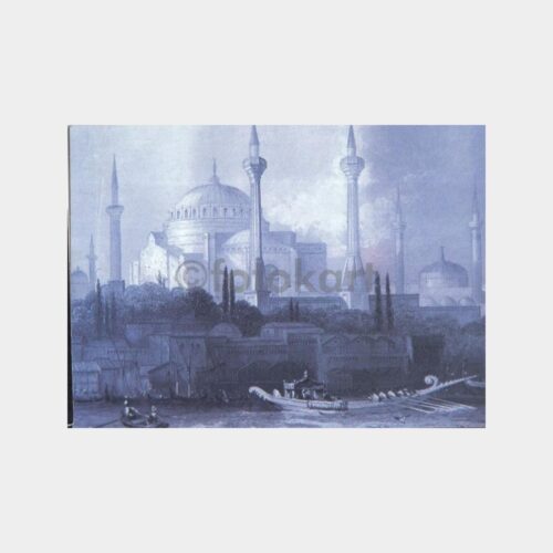 PTT Matbaası İstanbul Camii Konulu Kartpostal