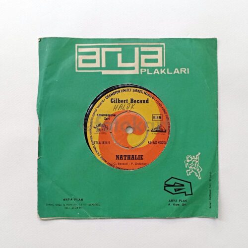 Gilbert Becaud, Natalie-L'Orange 45'lik Plak