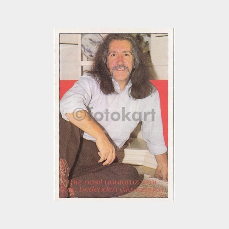 Barış Manço - Türk Müzik Sanatçısı Kartpostal