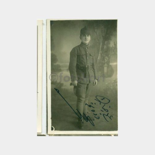 1928 Stüdyo Arka Plan - Asker Fotoğraf