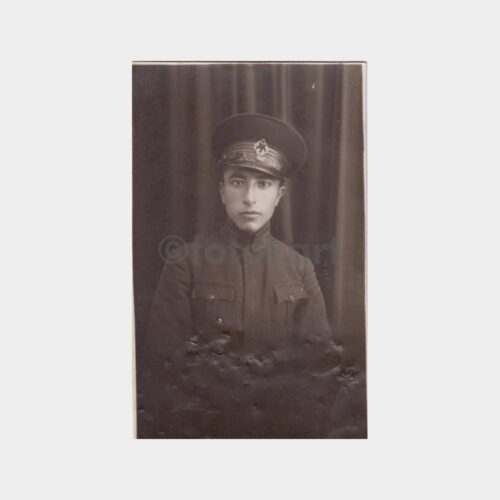 1935 Askeri Öğrenci -Yeni Dünya- Stüdyo Fotoğraf