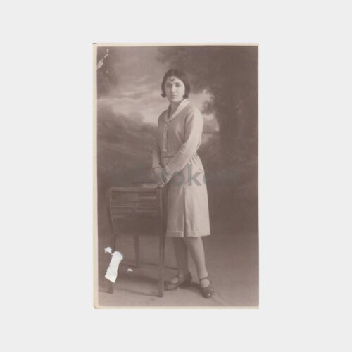 1929 Stüdyo Genç Kız Konulu Fotoğraf