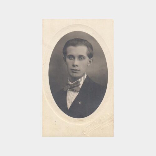 1936 Stüdyo Oval Çerçeve Bay Konulu Fotoğraf