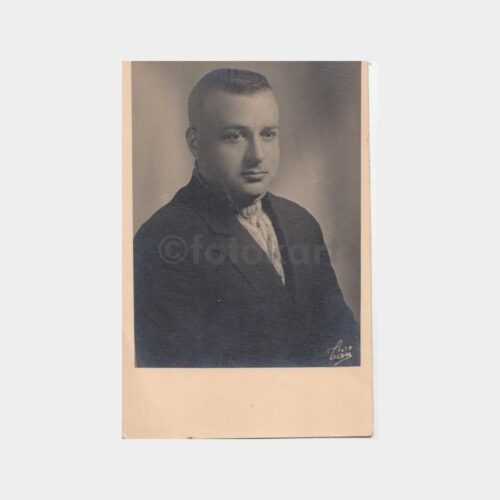 1940 Stüdyo Foto Tan - Bay Konulu Fotoğraf