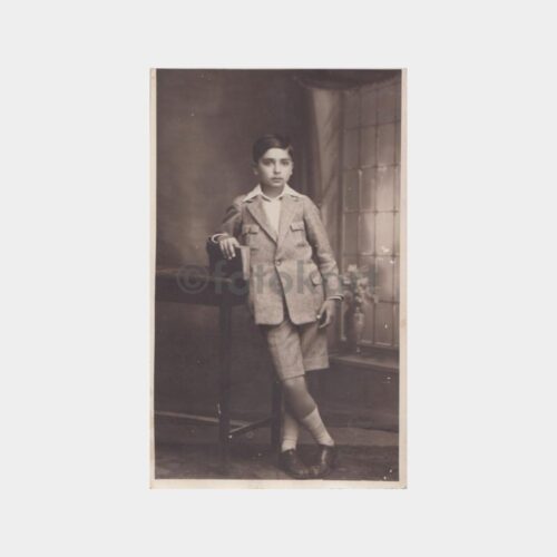 1927 Stüdyo - Erkek Çocuk Fotoğraf