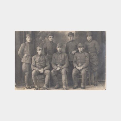 1930 Giresun Askeri Grup Stüdyo Fotoğraf