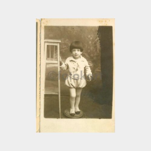 1929 Kız Çocuk Stüdyo Fotoğraf