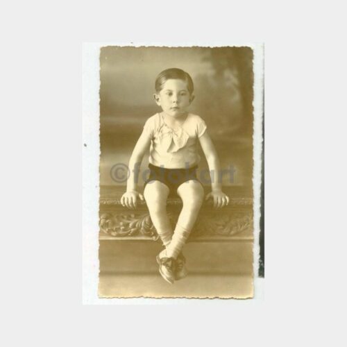 1930 Foto Stüdyo - Erkek Çocuk Fotoğraf