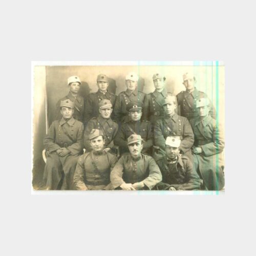 1938 Askeri Grup Stüdyo Fotoğraf