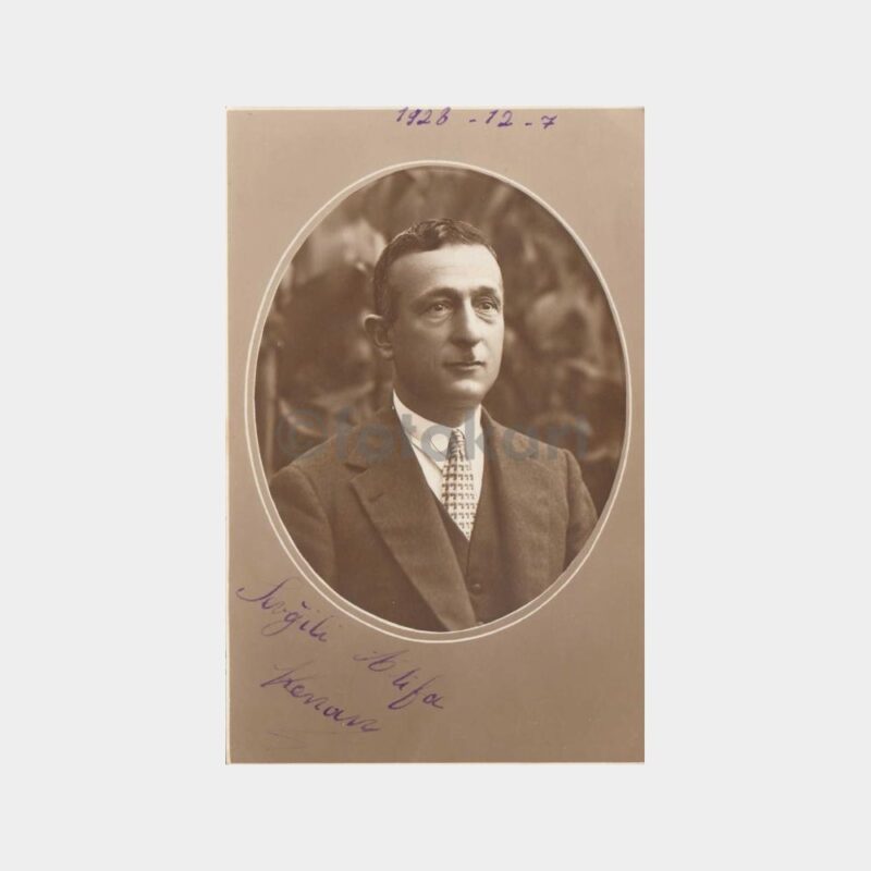 1928 Stüdyo Çerçeveli Bay Fotoğraf