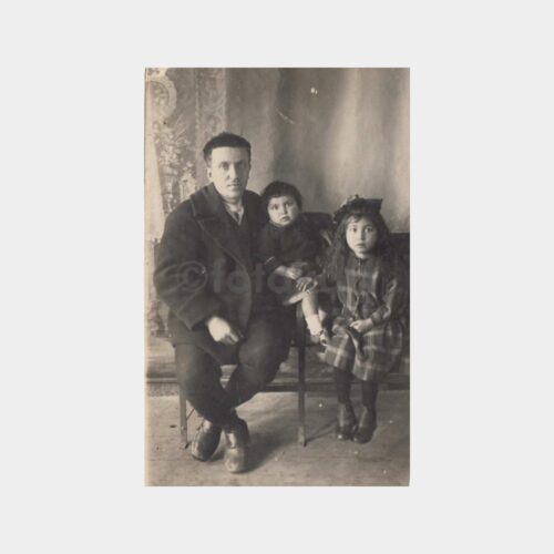 1930 Stüdyo Arka Plan - Bay Çocuklar Fotoğraf