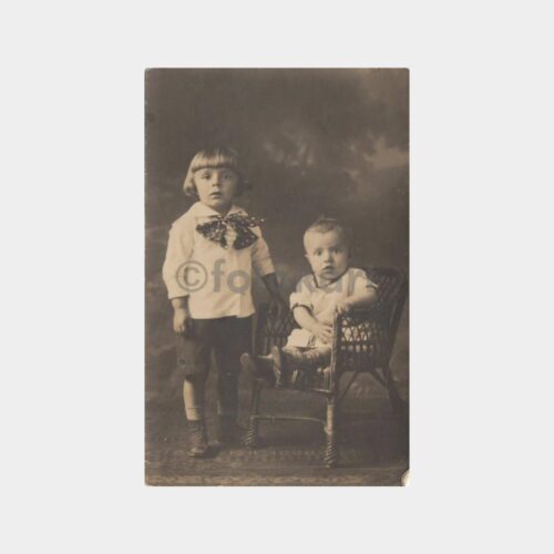 1930 Çocuklar Stüdyo Fotoğraf